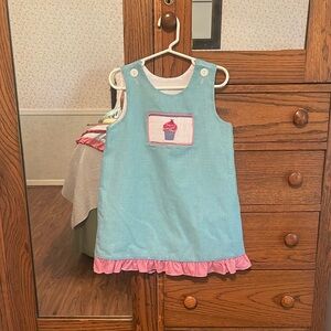 Smocked Cupcake Dress Size 4T